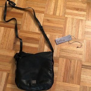 BRAND NEW Black Kooba Leather Crossbody bag